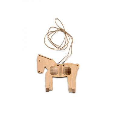 Disc - Pandantiv Murg cu Șnur Maro