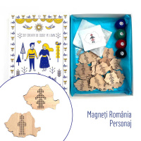 Set de Cusut România cu Personaj (magneți)